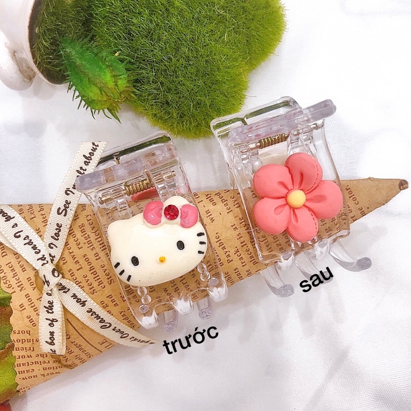 Kẹp tóc càng cua 5 răng hoạt hình