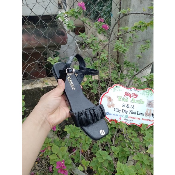 Giày dép sandal nhún mũi trước nữ bigsize 35 đến 44
