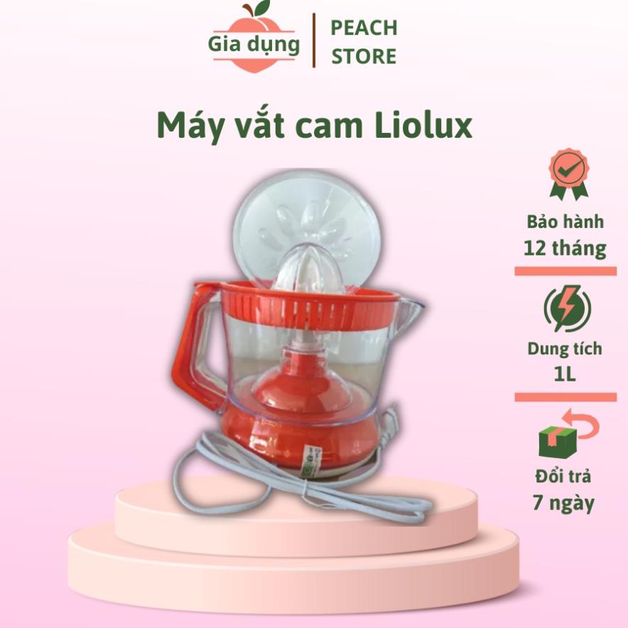 Máy ép cam, máy vắt cam Liolux LIO-VC705, dung tích 1 lít, hàng chính hãng, bảo hành 12 tháng đổi trả 7 ngày - LEE