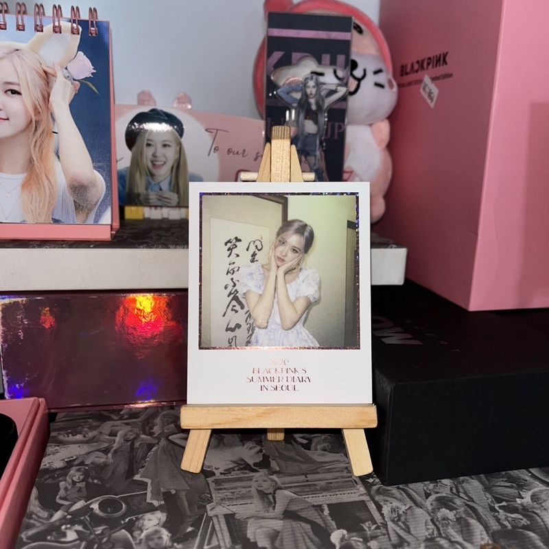 Photocard Polaroid Blackpink Rosé Jisoo Lisa Jennie
