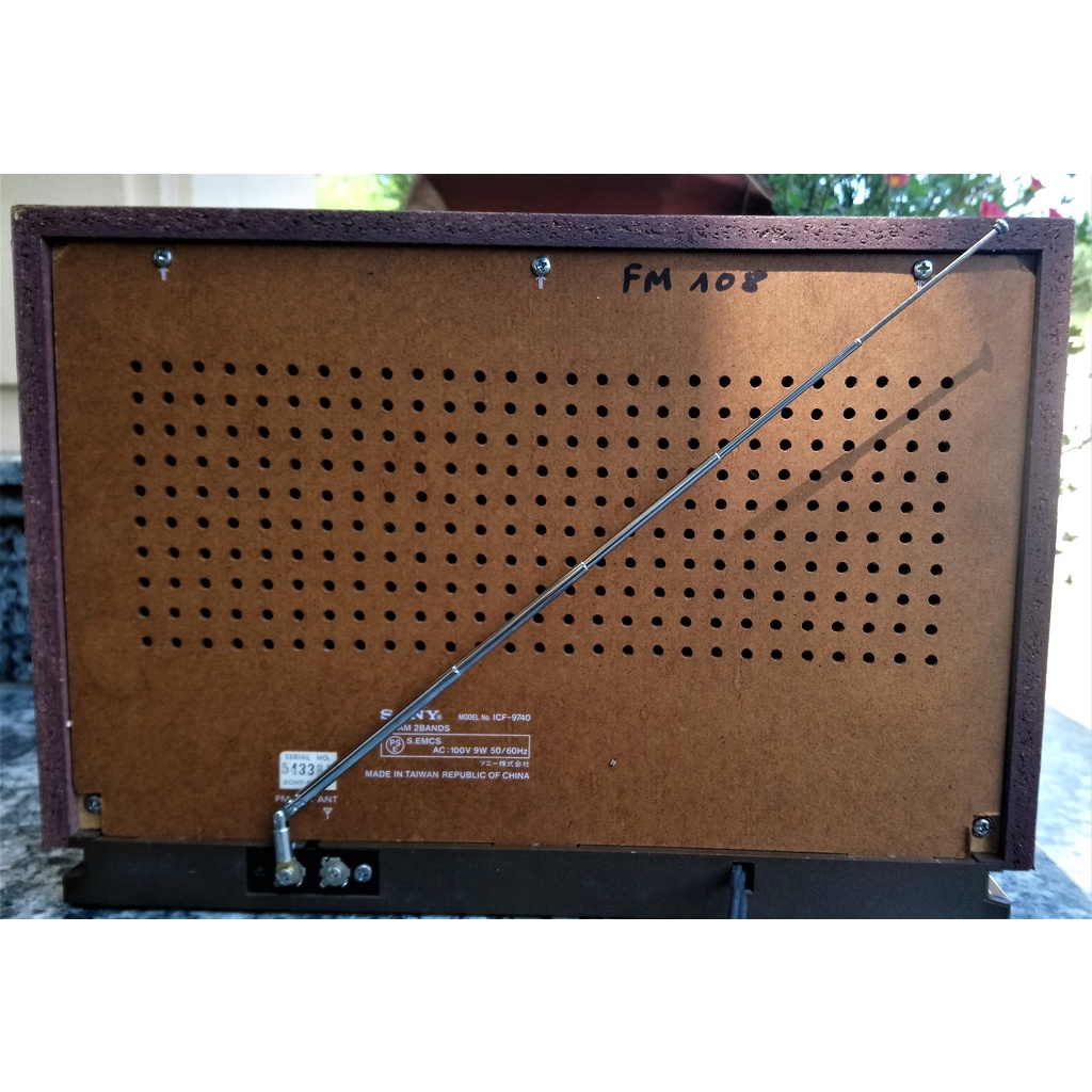 SONY  FM / AM - ICF-9740  - HÀNG NHẬT BÃI ZIN