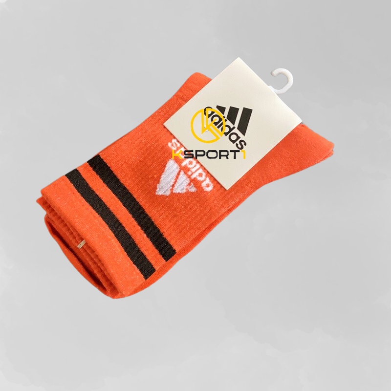 Tất Thể Thao Nam Nữ Cổ Cao, Vớ Thể Thao Adida Dệt Coton Thoáng Khí Hạn Chế Mồ Hôi Thời Trang Cao Cấp LaLyLa