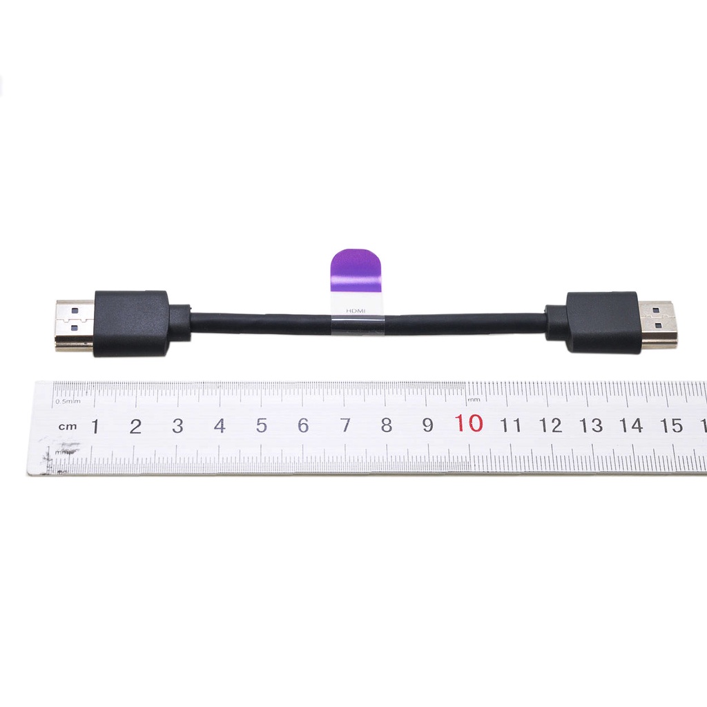 Cáp ngắn Ultra 15cm HDMI 2.1 4K120Hz 3840 * 2160 48Gbps TV Box NUC pxb6 *