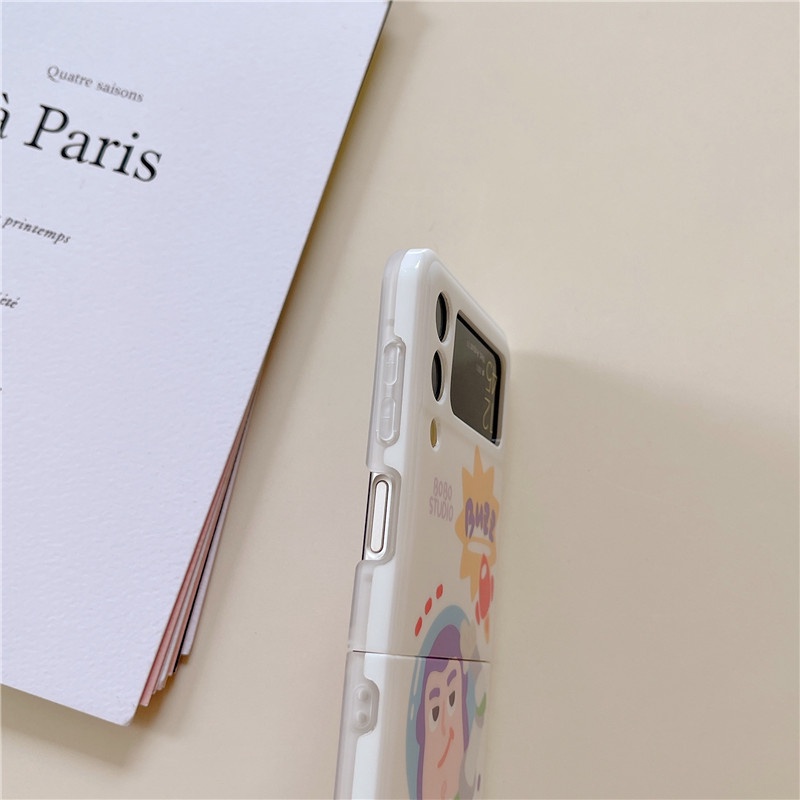 Ốp Điện Thoại Silica Gel Mềm Chống Sốc Hình Buzz Lightyear Dễ Thương Cho Samsung Galaxy Z Flip 4 Z Flip 3 5G Z Flip 4 Zflip3 Z Flip4 Z Flip 3