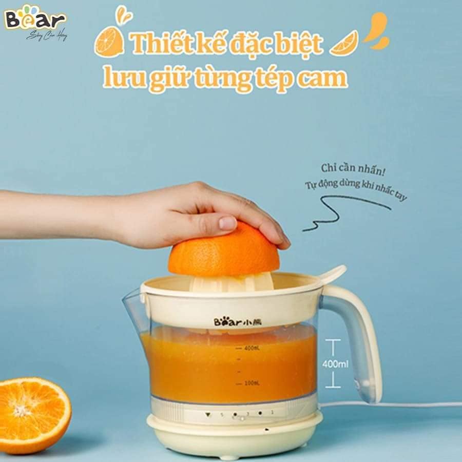 Máy vắt nước cam Bear, Máy vắt nước cam tự động 2 chiều  Bear CZJ-A04B1 400ml
