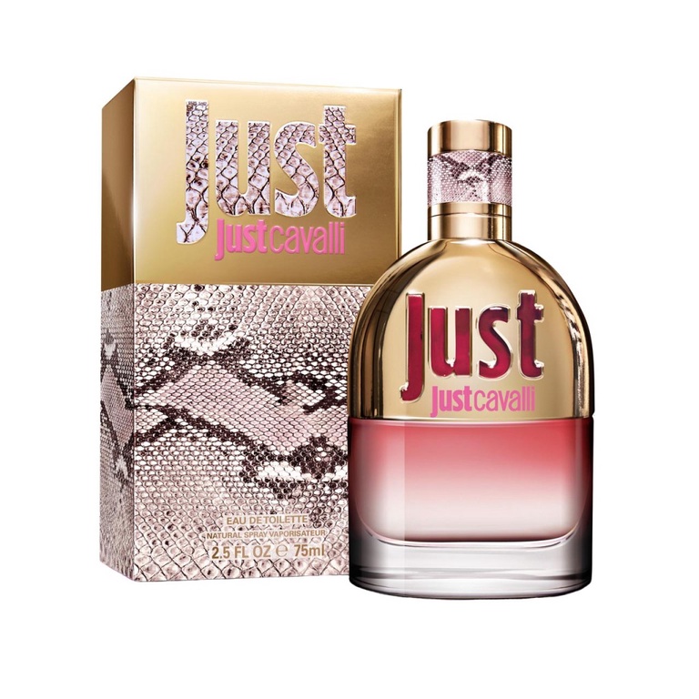Nước hoa nữ cao cấp authentic Just Cavalli New by Roberto Cavalli eau de toilette EDT 50ml/75ml (Pháp)