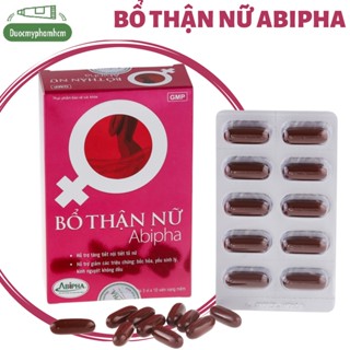 Bổ Thận Nữ Abipha Tăng Cường sức Khoẻ Sinh Lý Nữ- Hộp 30 viên -Duocmyphamhcm
