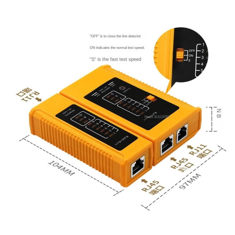 LAKAMIER Dụng Cụ Kiểm Tra Cáp Mạng Điện Thoại Mới