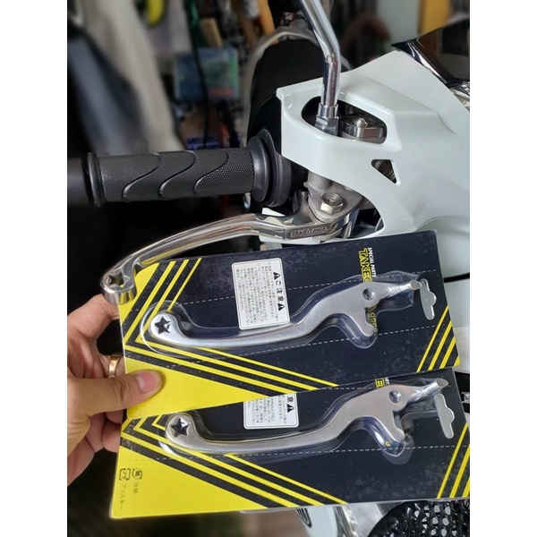 Tay thắng inox 304 , ex nhỏ , sirius , Wave đĩa , Fu led..