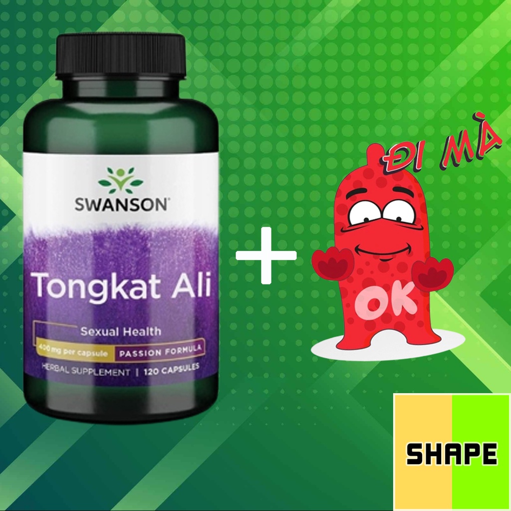 + Tặng kèm bao cao su - Cường Dương Bổ Thận, Tăng Cường Sinh Lý - Nhập Mỹ