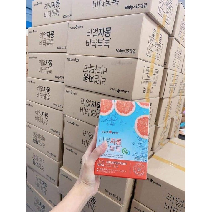 Trà Bưởi Giảm Cân Hàn Quốc SangA Vita Tok Tok Chính Hãng  Hộp 30 Gói | BigBuy360 - bigbuy360.vn