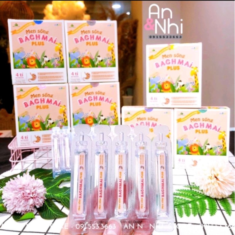 MẪU MỚI.Men Sống Bạch Mai PLUS