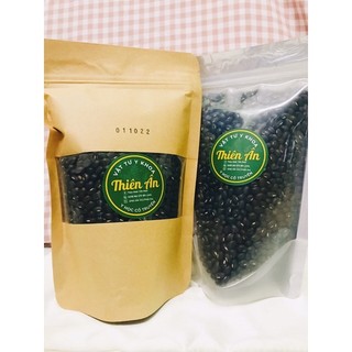 500gr Trà đậu đen xanh lòng rang chín nhà làm túi giấy