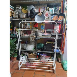 Kệ treo quần áo 2 tầng