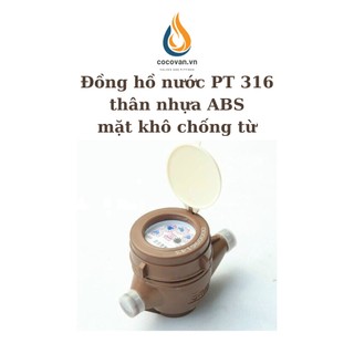 Đồng hồ đo nước phú thịnh pt 316 21mm đã kiểm định