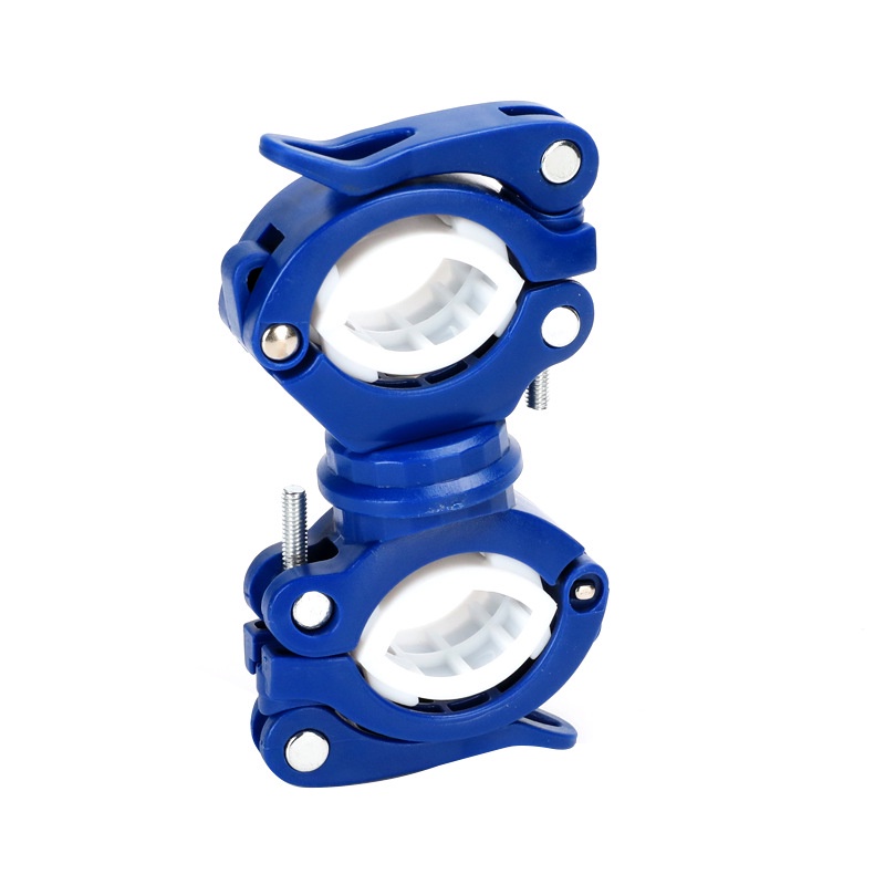 Giá đỡ đèn pha LED WURKKOS xoay 360 độ đường kính 18-38mm chất liệu cao su chuyên dụng cho xe đạp