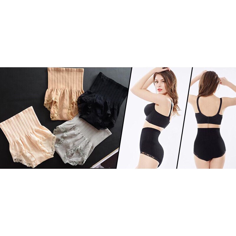 Set 10 Quần lót nữ lưng cao ôm bụng gen bụng KIMCHIBIKINI Combo 10 quần nhỏ nữ nâng mông mềm mại thoáng mát QL020