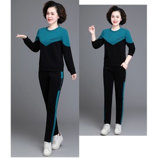 Đồ bộ thu đông nữ dài tay - Bộ thể thao mặc nhà umi mã BDKH12