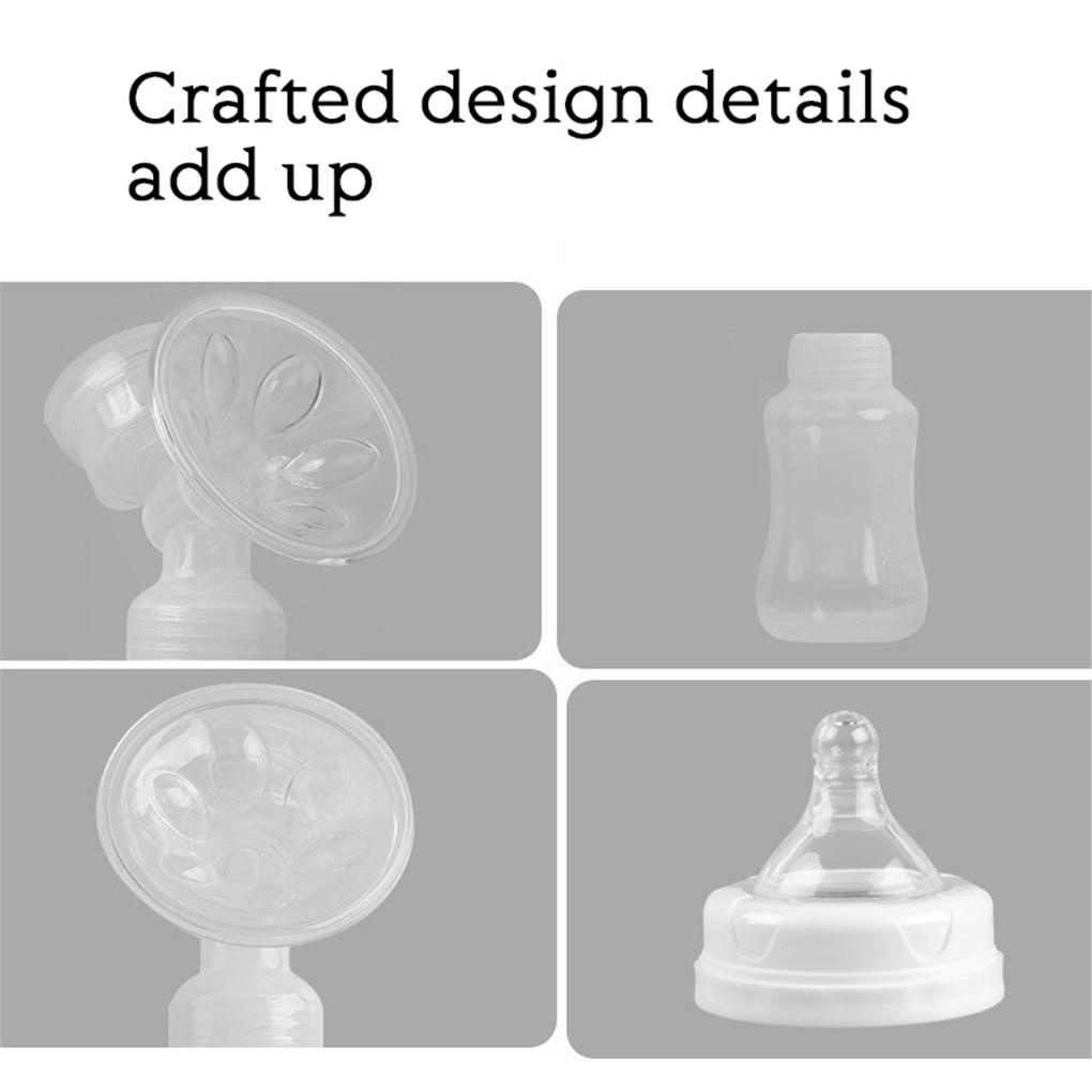 Máy Hút Sữa Đôi Sạc USB 300ML Không Đau Chất Lượng Cao