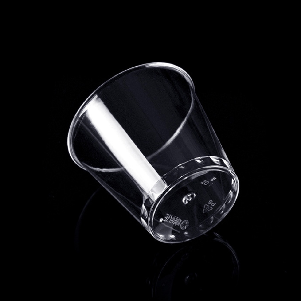 Bộ 50 Ly Nhựa Mini Trong Suốt Dùng Một Lần Tiện Dụng