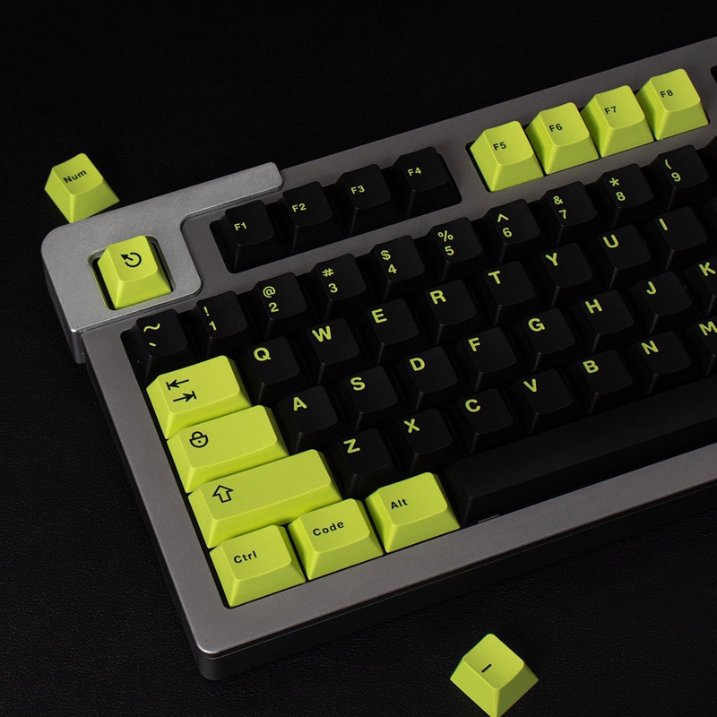 Ymx Nắp Bàn Phím Cơ Biểu Tượng Poison Màu Xanh Lá Và Đen Tùy Chỉnh Cá Tính Dành Cho Bàn Phím Cơ