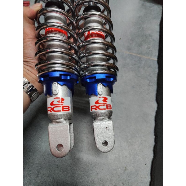 Phuộc RCB lò xo Inox lắp Airblade Nouvo LX Nouvo6 NVX Nouvo SX Impulse Shark PCX.....