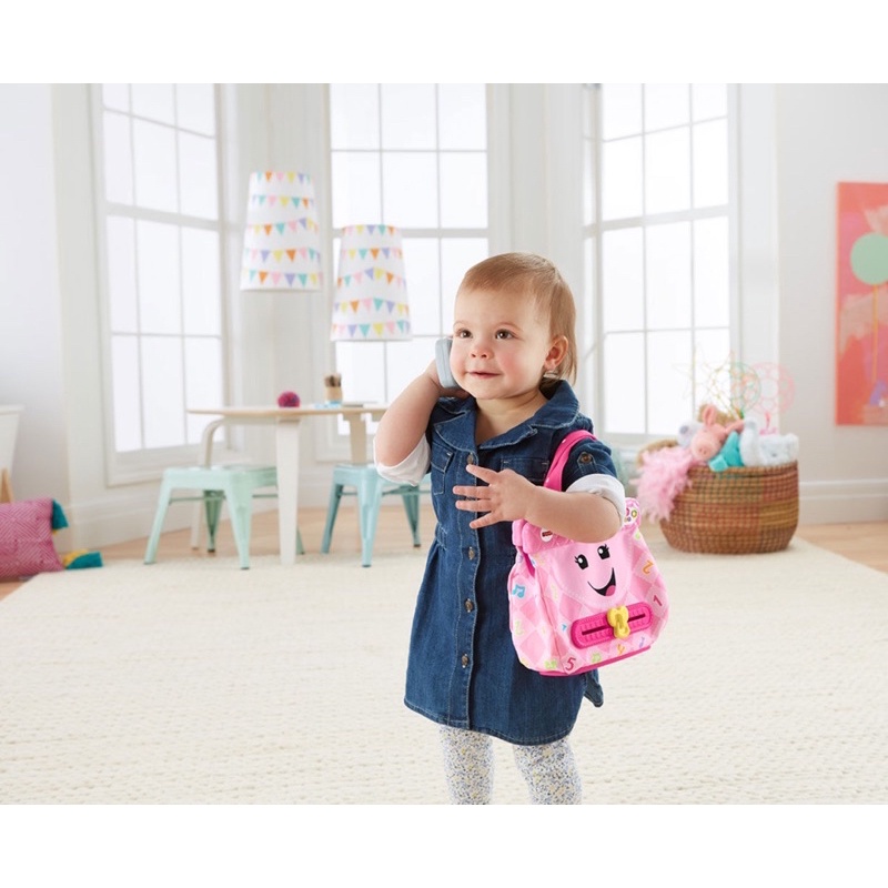Túi Đồ Chơi Âm Thanh Vui Nhộn Cho Bé Fisher-Price Laugh &amp; Learn My Smart Purse