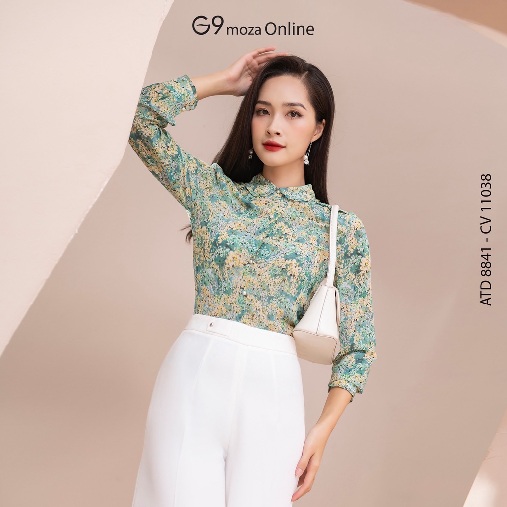 Áo tay dài 8841 G9moza chất chifon cao cấp