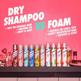 Dầu Gội Khô Batiste Dry Shampoo 200ml Hết Ngứa, Hết Bết Dính Tóc Bồng Bềnh Tức Thì