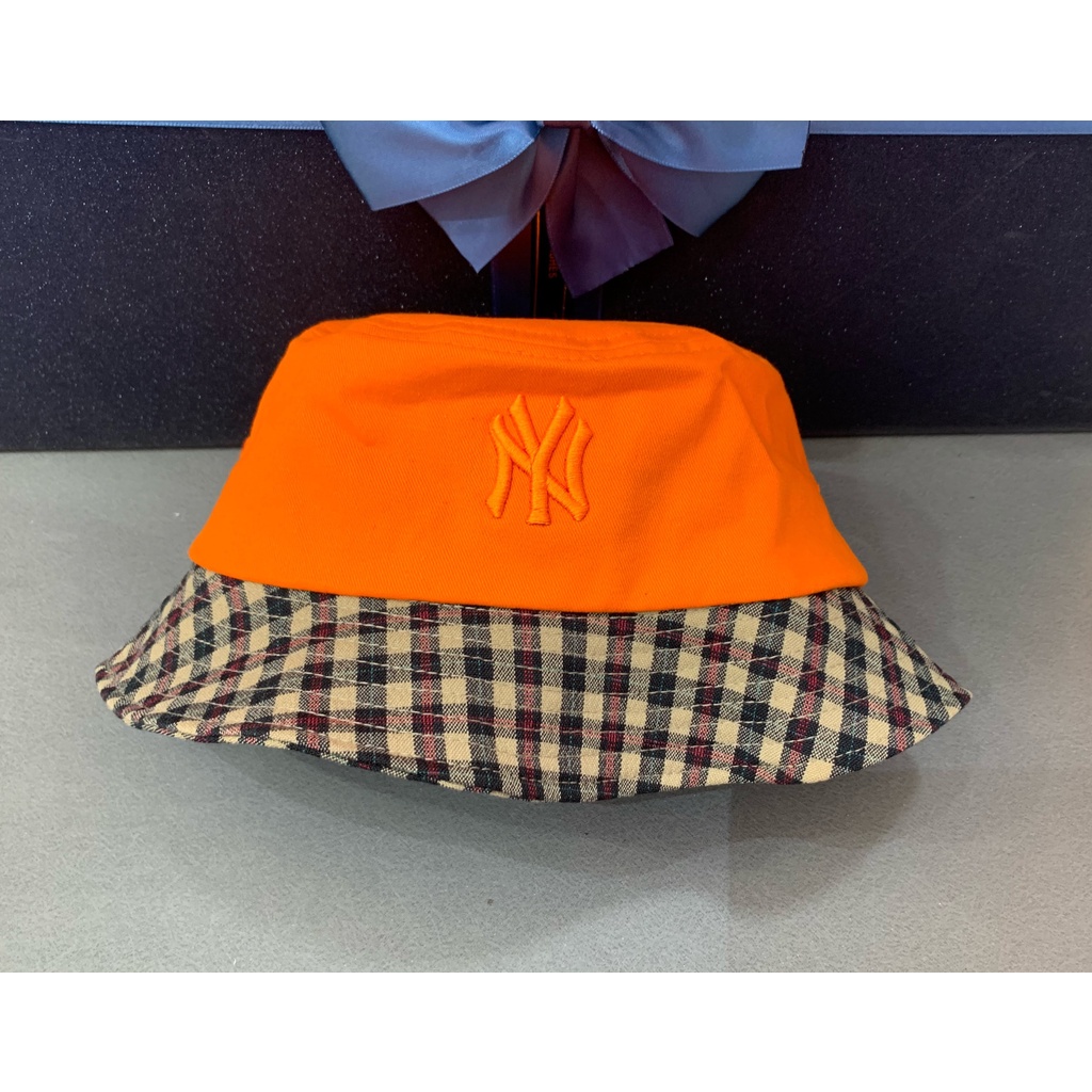 Nón Bucket nam, mũ vành tròn nữ thêu chữ NY siêu nét