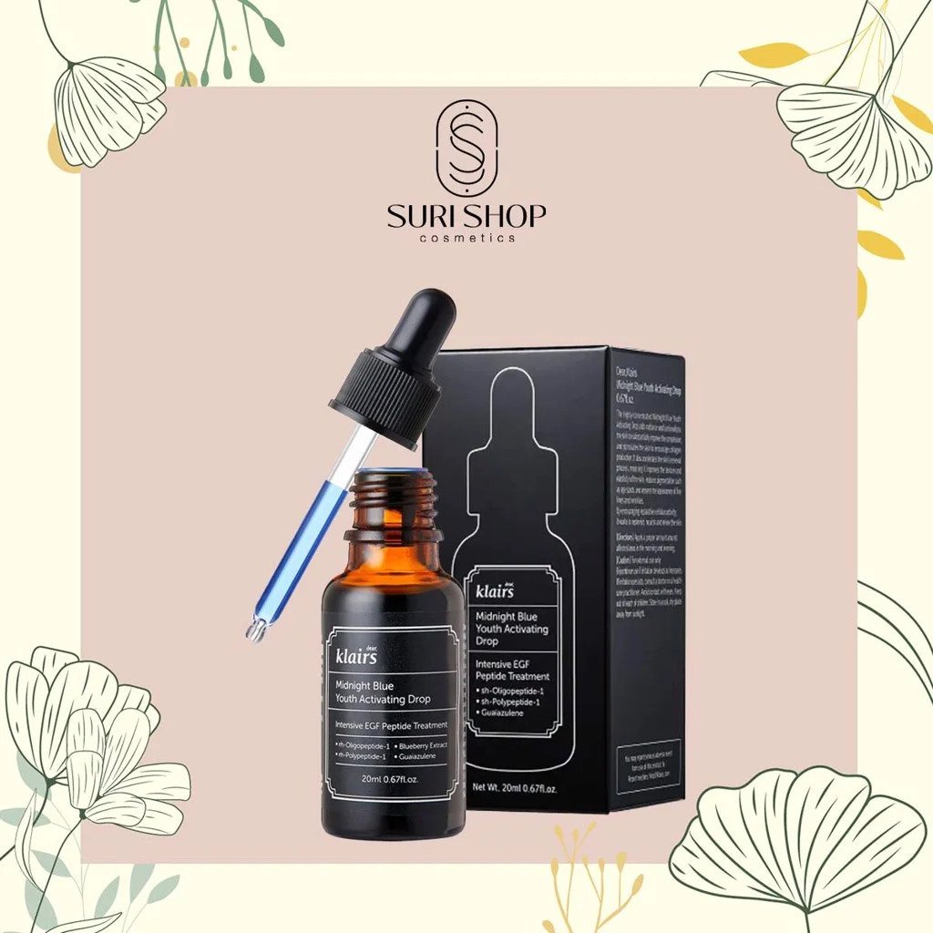 Serum Klairs Midnight Blue Youth Activating Drop 20ml Tinh Chất Klairs Phục Hồi Da (BILL HÀN)