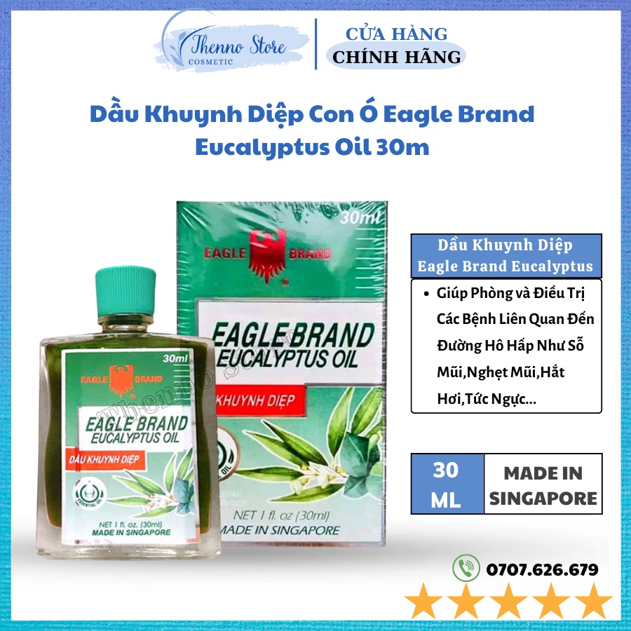 Dầu Khuynh Diệp Con Ó Eagle Brand Eucalyptus Oil 30ml