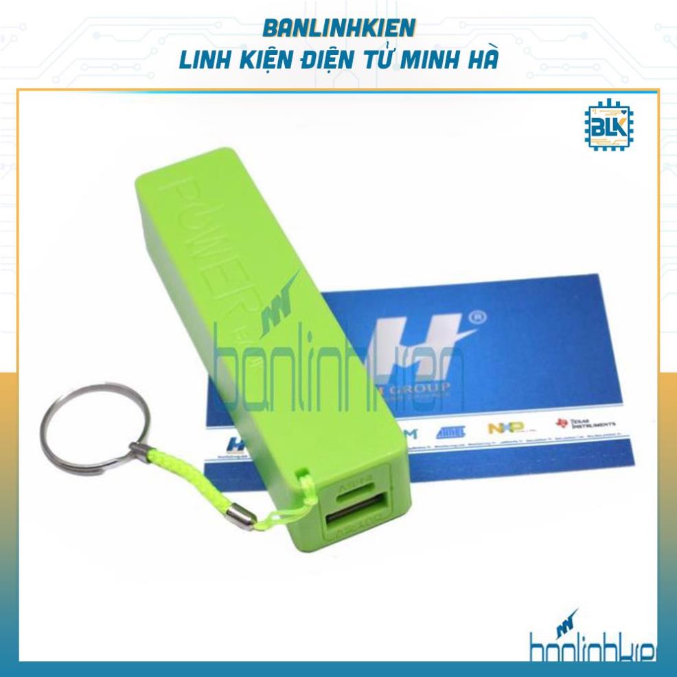 Box Sạc Pin Dự Phòng 1 Cell Pin Có Móc Khóa