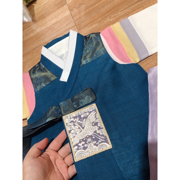 Bộ Hanbok bé trai hàng  hàn 100% chuẩn auth