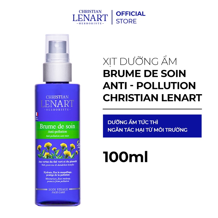 [DATE 3/2023] Xịt Dưỡng Da Mặt - Christian Lenart Brume De Soin Anti Pollution 100ml