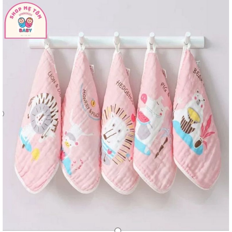 KHĂN XÔ RỬA MẶT CHO BÉ YÊU