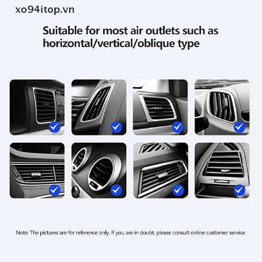 Giá Đỡ Sạc Điện Thoại Apple Magsafe Gắn Lỗ Thông Gió Xe Hơi