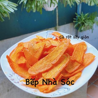Cà rốt sấy giòn keto/das không đường 100gr