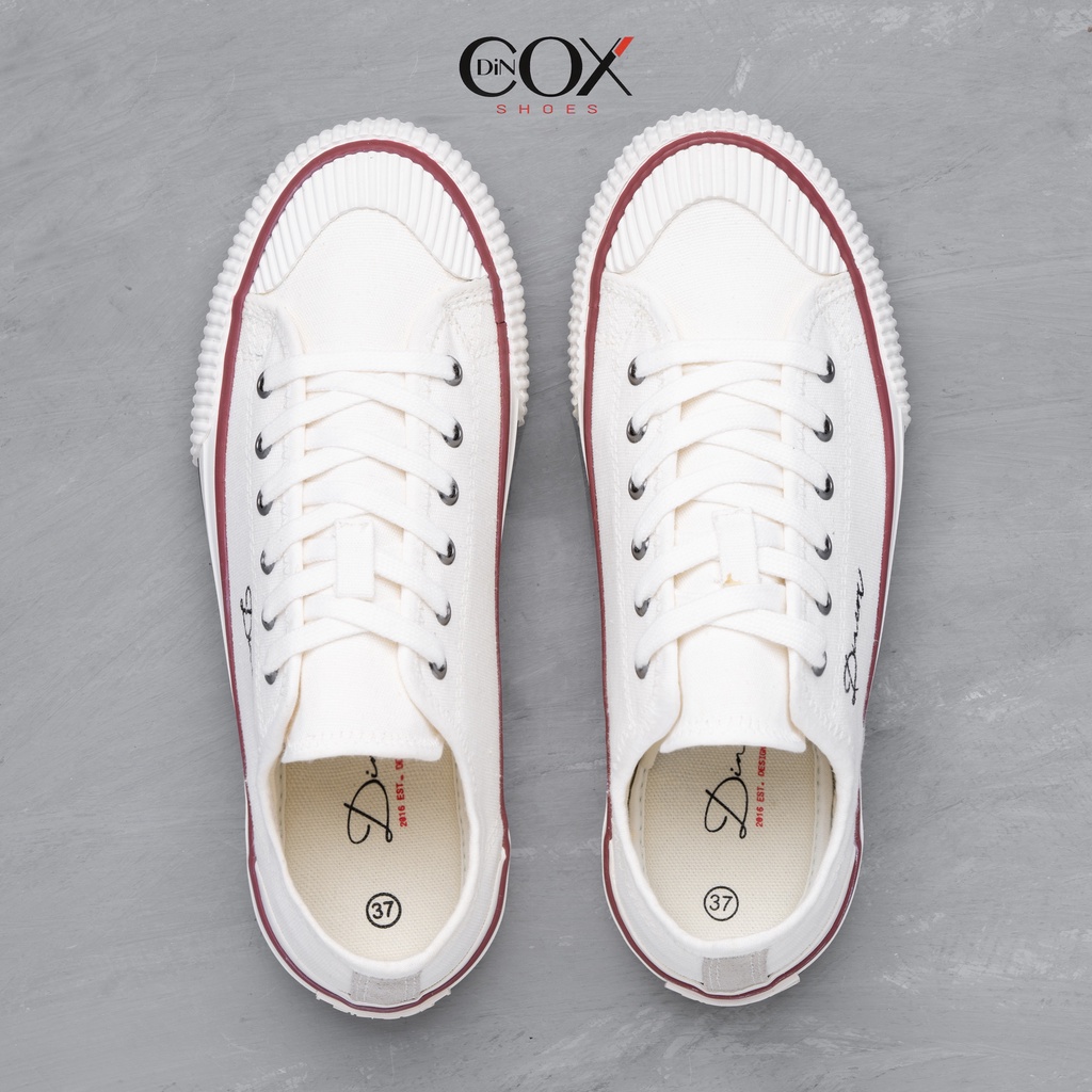 GIày Dincox Sneaker Unisex D21 White
