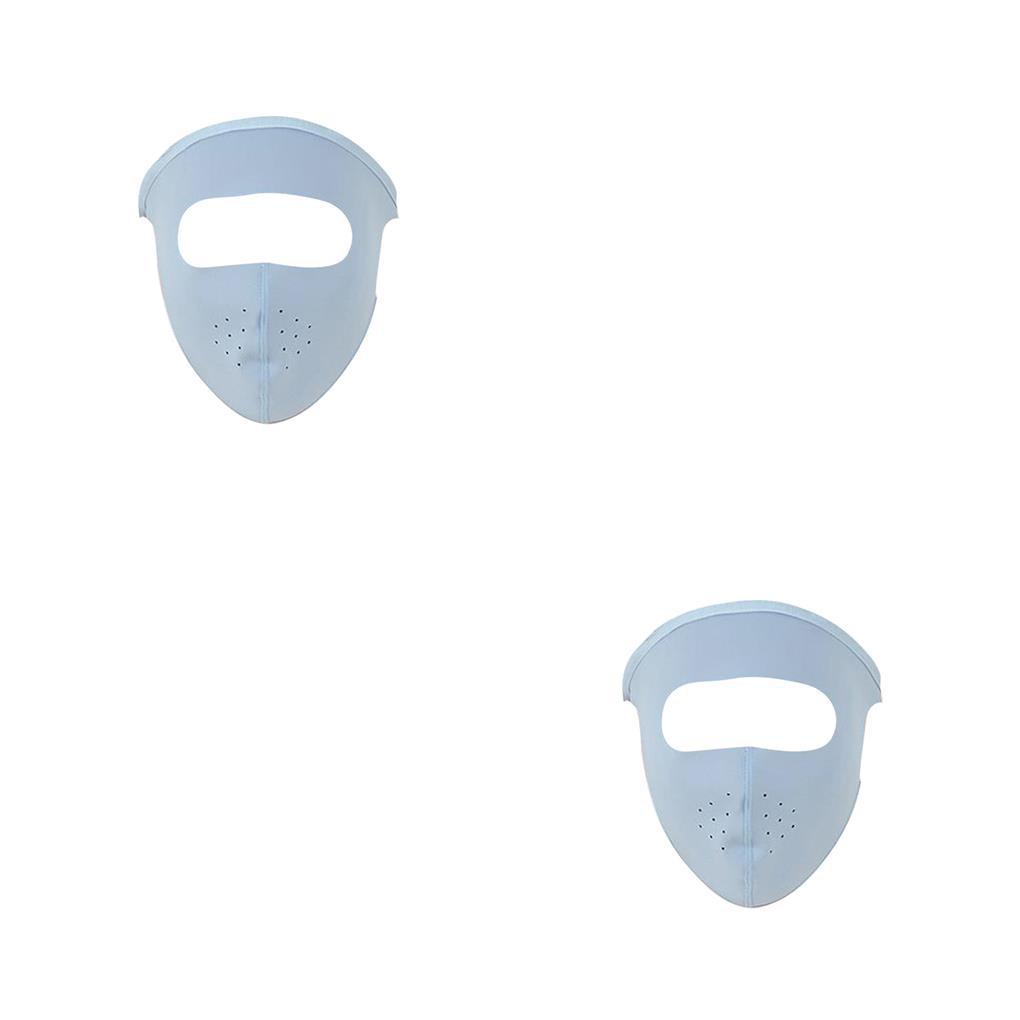 Set 1 / 2 / 3 / 5 Khẩu Trang Cotton Lụa Lạnh Bảo Vệ Toàn Diện Chống Tia UV Chống Bụi