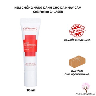(Mini Size 10ml) Kem Chống Nắng Lành Tính, Dịu Nhẹ Với Mọi Loại Da Cell Fusion C 100 SPF 50+++++