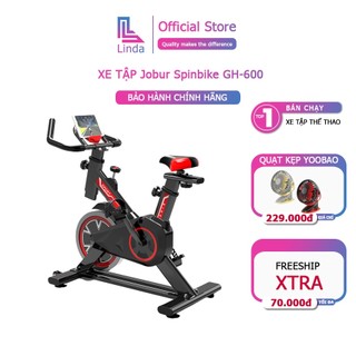 [BH 12 tháng] Xe đạp tập thể dục tại nhà Jobur Spinbike GH-600 máy tập gym đa năng định hình vóc dáng