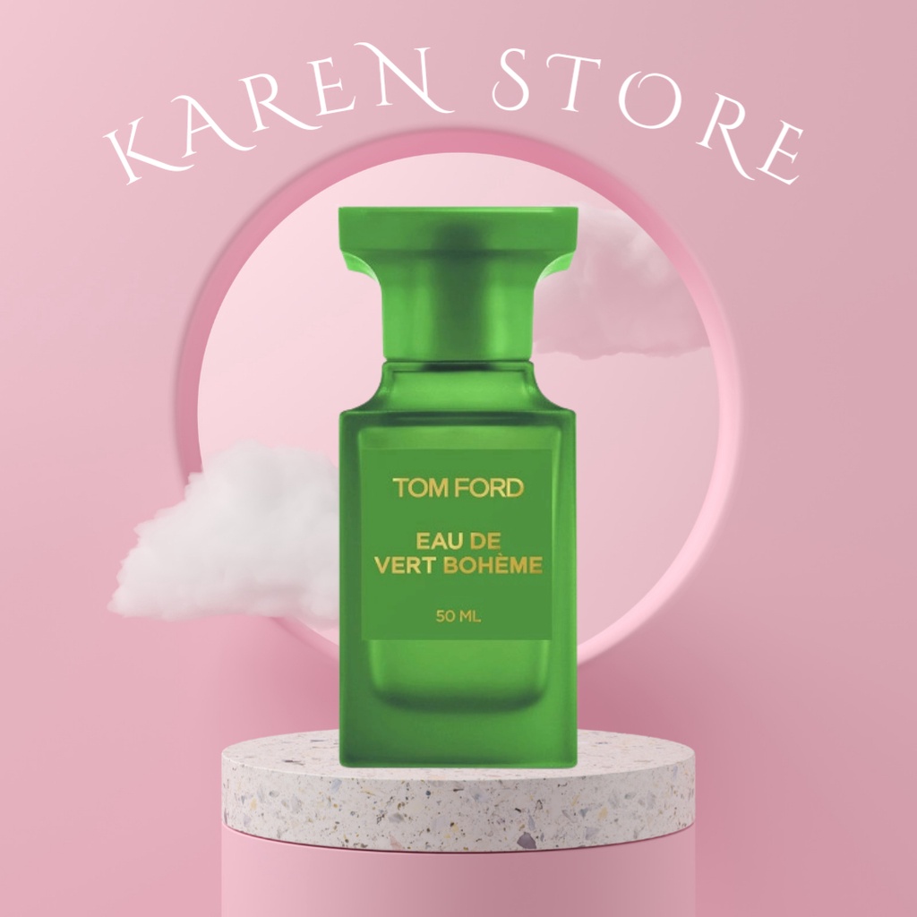 [ᴛᴇsᴛᴇʀ] Nước Hoa Nữ 𝓣𝓸𝓶 𝓕𝓸𝓻𝓭 Eau De Vert Boheme - 5𝘮𝘭/10𝘮𝘭 _𝑲𝒂𝒓𝒆𝒏𝑺𝒕𝒐𝒓𝒆.𝑺𝒈