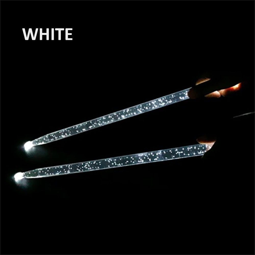 1 Cặp Gậy Đánh Trống Có Đèn LED Phát Sáng Bằng Acrylic