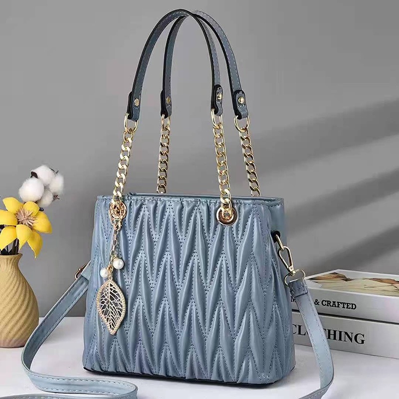 Túi Đeo Chéo Dây Xích Thời Trang Đơn Giản Dễ Phối Đồ Cho Nữ