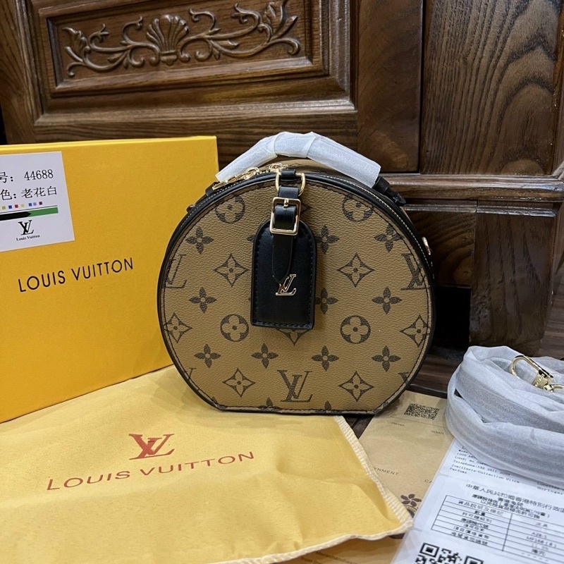 Túi nữ quai xách đeo chéo cốp tròn 3 màu  FULLBOX