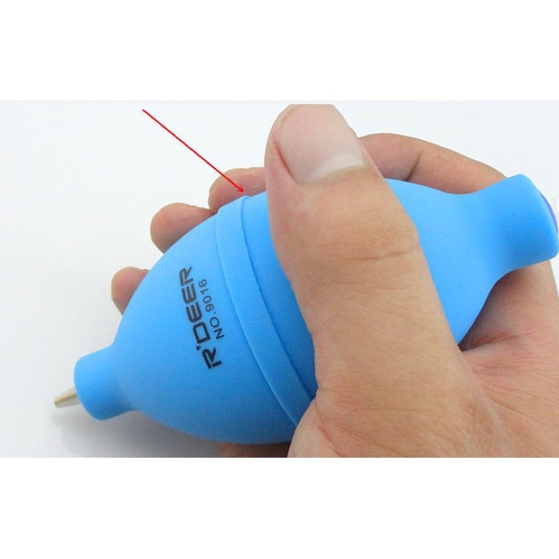 Bơm bụi đồng hồ dùng trong sửa chữa đồng hồ của Đức, Dụng cụ thổi bụi mặt số đồng hồ