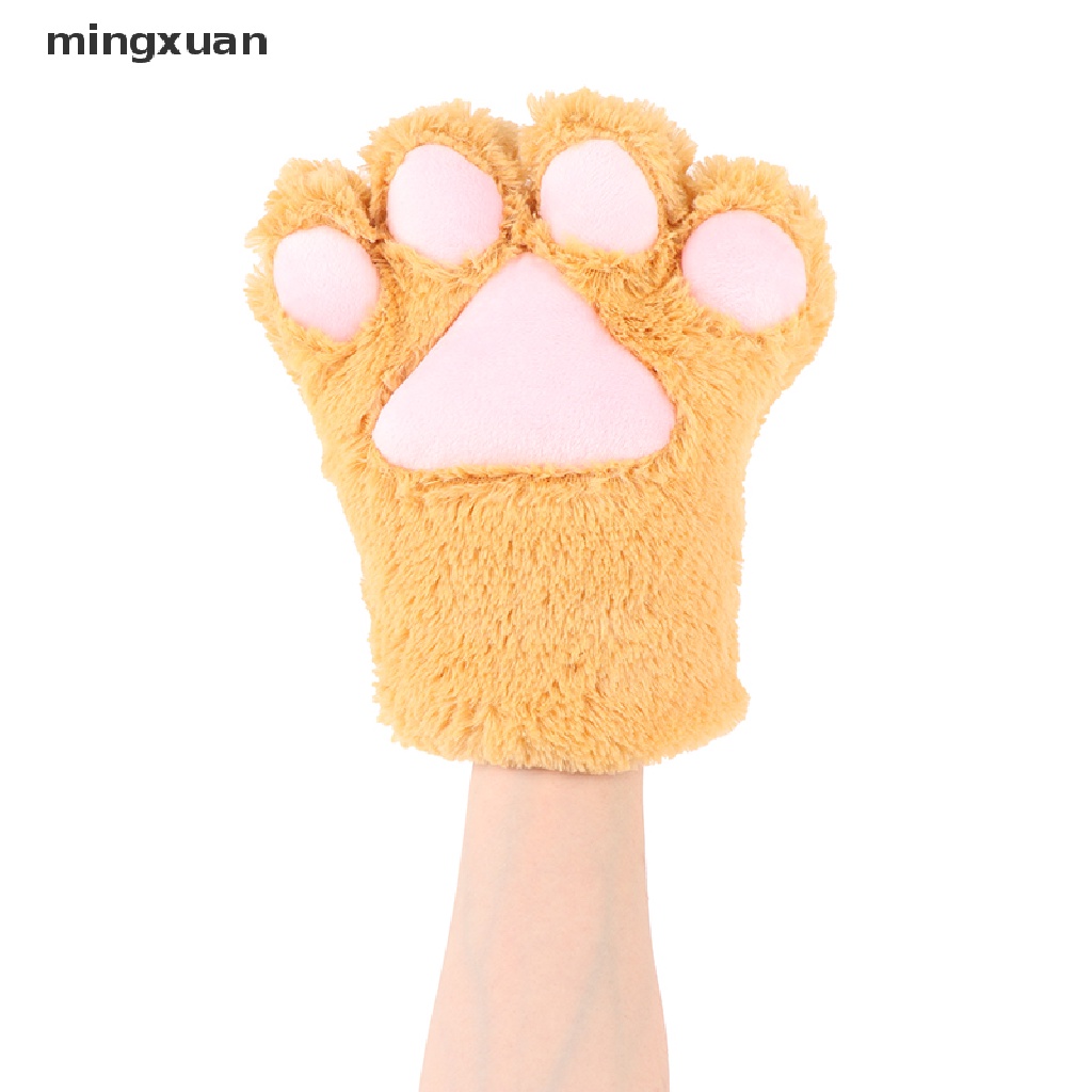 Găng Tay Lông Nhung Hình Bàn Chân Mèo Phong Cách Anime Lolita Đáng Yêu