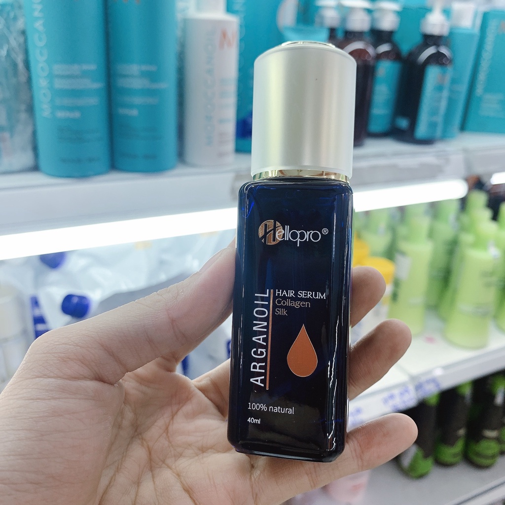 Serum dưỡng tóc Collagen Arganoil Hellopro 40ml