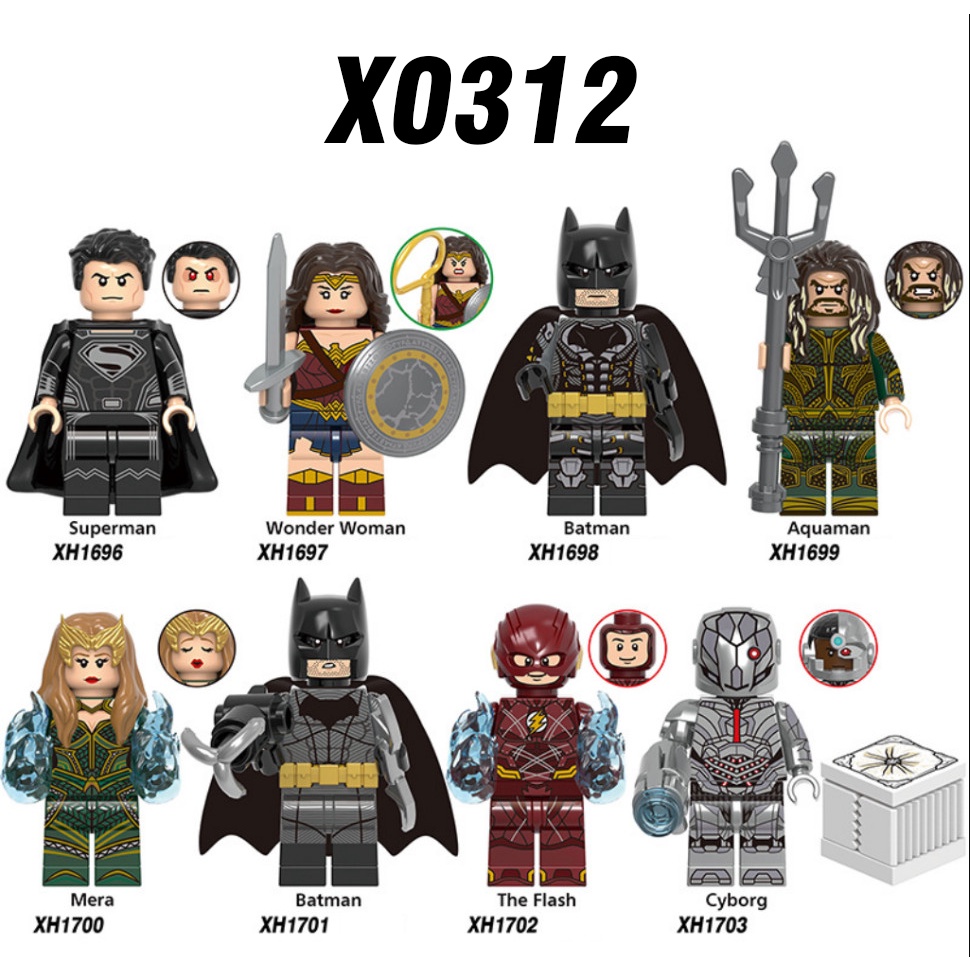 Đồ chơi lắp ráp mô hình Minifigures nhân vật Marvel X0312